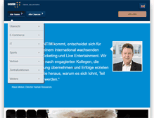 Tablet Screenshot of corporate.eventim.de