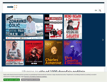 Tablet Screenshot of eventim.hr