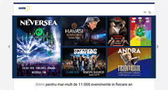 Desktop Screenshot of eventim.ro